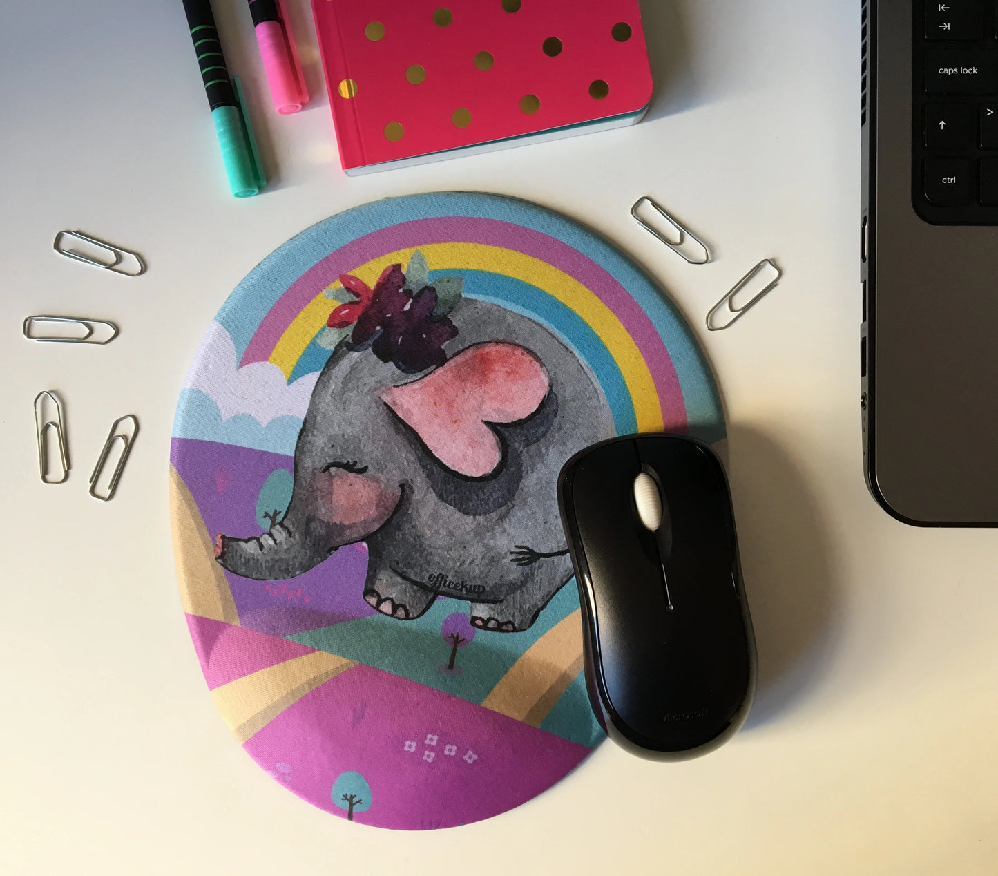 Officekup Mouse Pad with Wrist Support