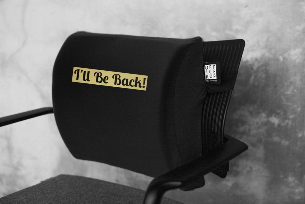 Memory Foam Lumbar Support Back Pillow for Office Chair